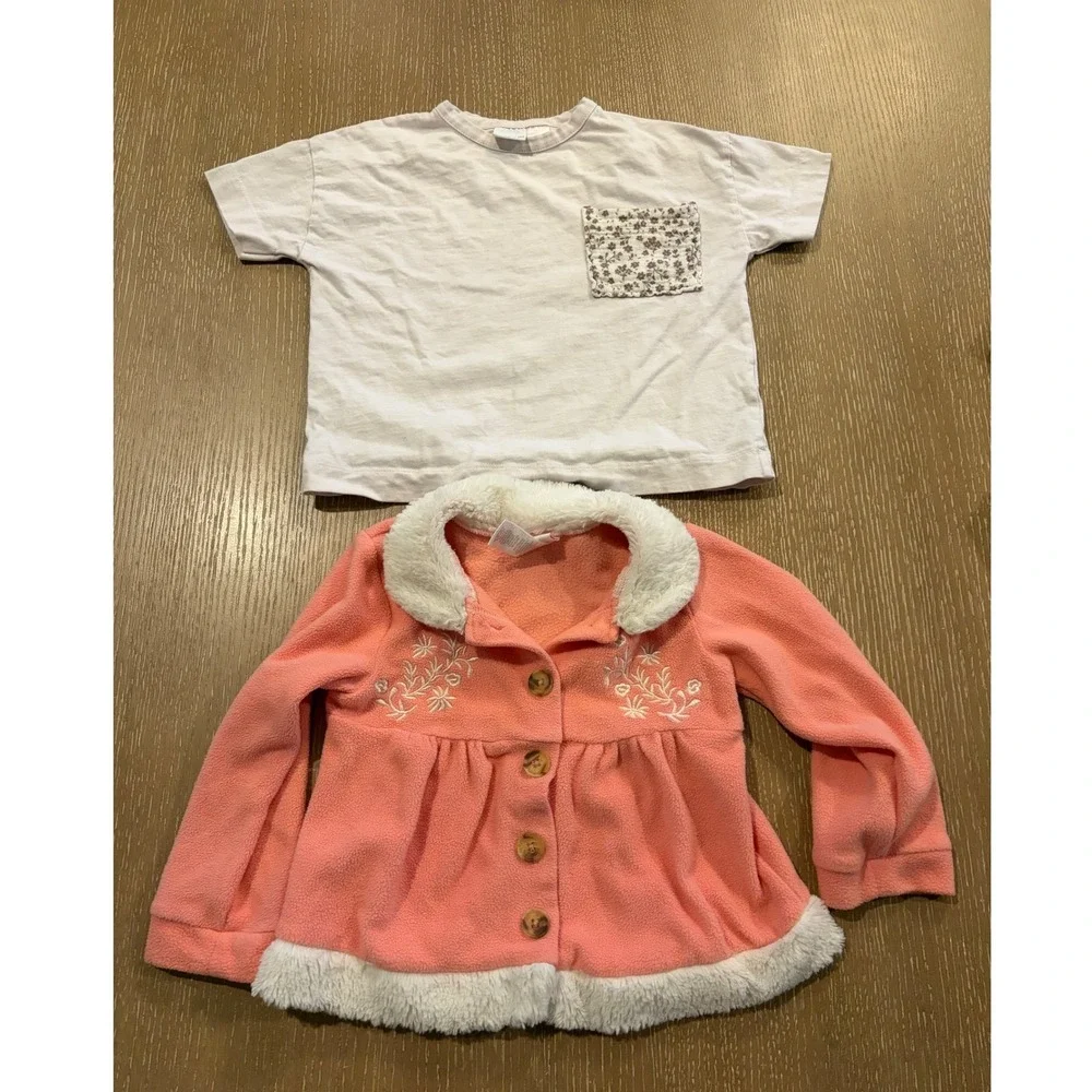 Girls 3T Winter Clothing Lot Gymboree Copper Key Velvet Bell Bottoms Jacket 4pc